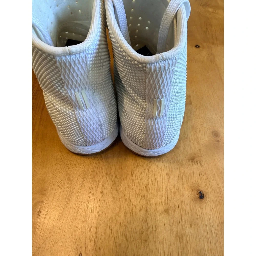 NOBULL Women White Gum SuperFabric High Top Trainer Training Shoes Sneaker